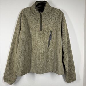 Vintage 2001 Patagonia Synchilla Chimera 1/4 Pullover Green Rare Men’s Size XXL